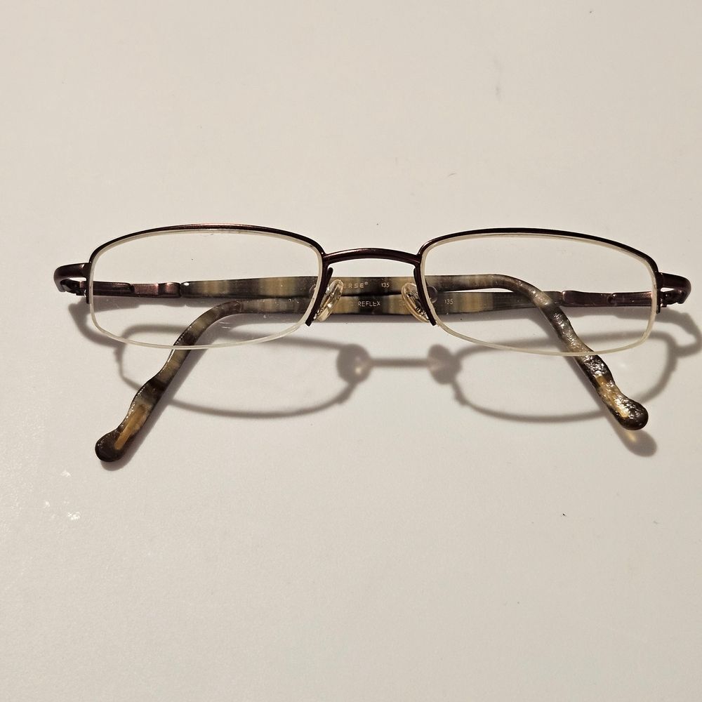 Stylish Brown and Gold Glasses